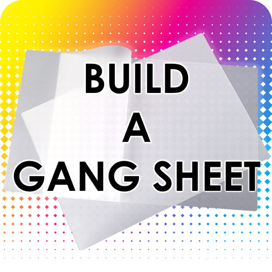 Hot Peel DTF Gang Sheet Builder - True Hot Peel, High Quality and Fast TAT