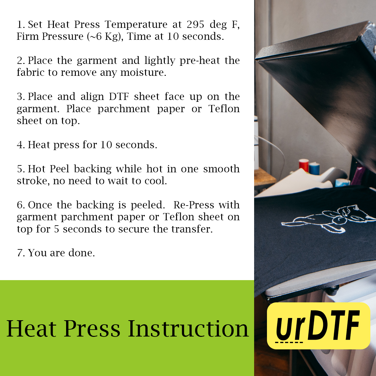 Hot Peel DTF Gang Sheet Builder - True Hot Peel, High Quality and Fast TAT